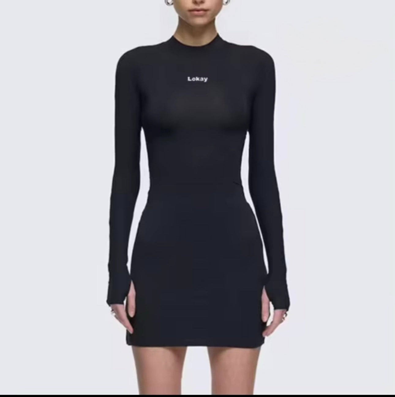 Lokay Bodycon Dress – Minimalist Elegance