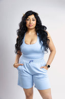 Sky Blue Lounge Shorts